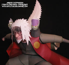 Naruto Shippuuden - Jiraiya Sage Mode papercraft