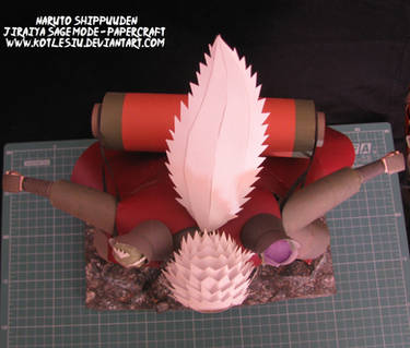 Naruto Shippuuden - Jiraiya Sage Mode papercraft