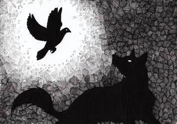 The pigeon and the wolf