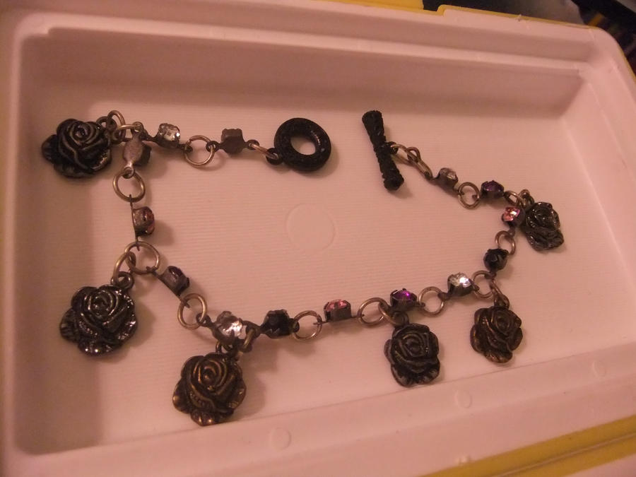 vampire knight rose bracelet