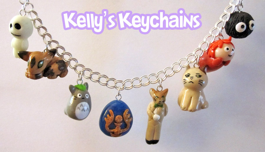 Studio Ghibli Charm Bracelet