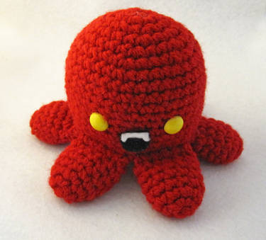 Vampire Octopus Amigurumi