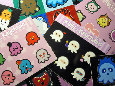 Vinyl Octopus Sticker Sheets