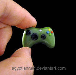 Halo Green Xbox 360 Controller