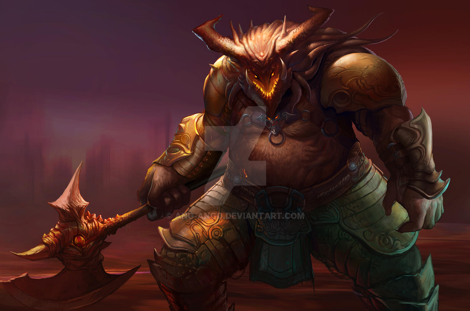 monster art1 by ANG-angg on DeviantArt