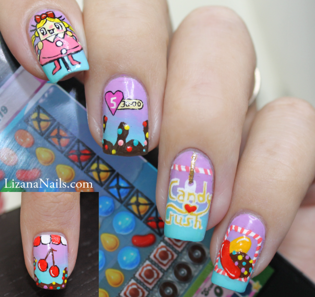 Nail Art Candy Crush