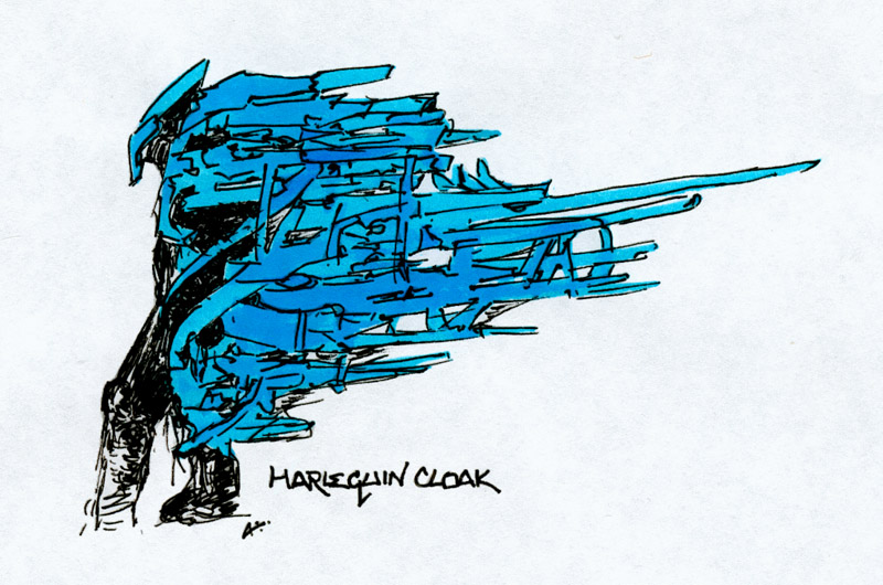 the harlequin's cloak by fractos