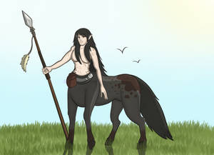 Female Centaur re draw 2024