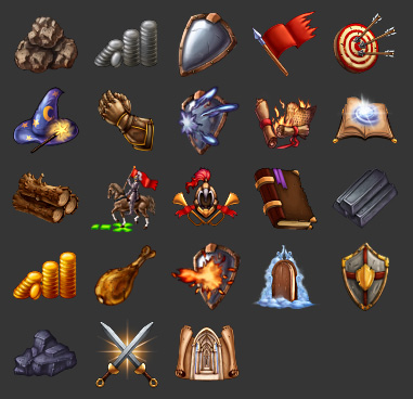 Game icons