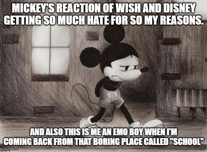 Disordered Mickey Mickey's Depression by Emoboy3045Scorpio on DeviantArt