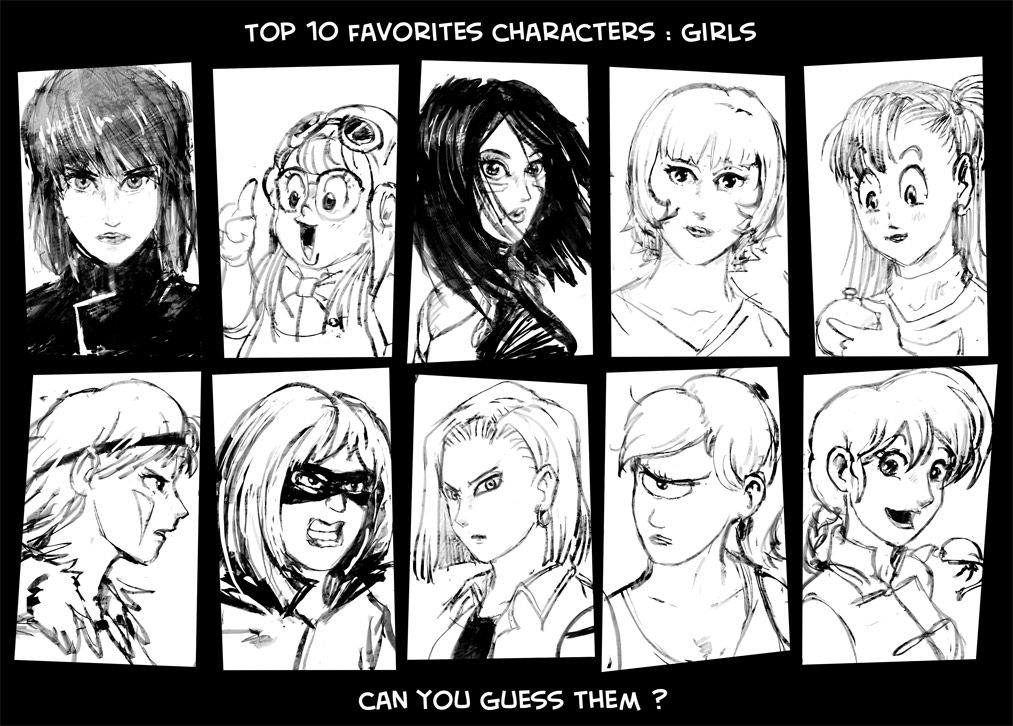 Top 10 favorites character 2