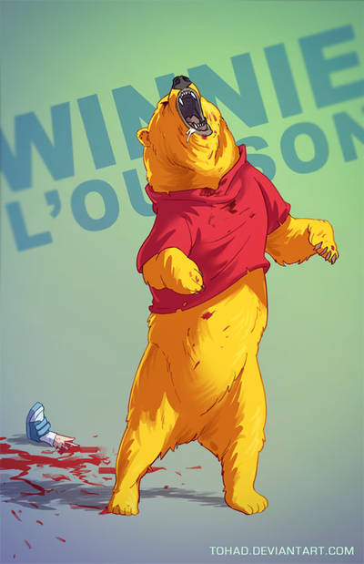 Winnie the pooh BADASS by Tohad