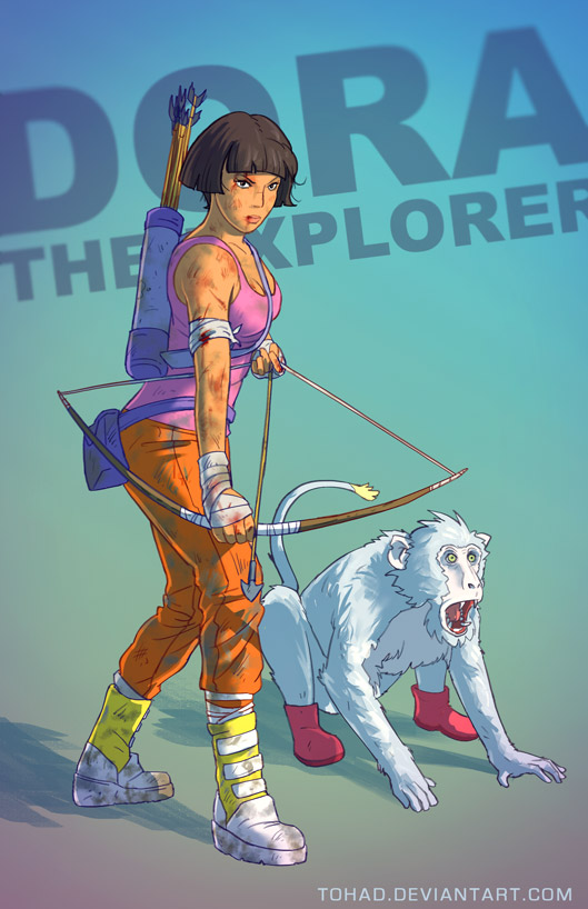 Dora the explorer BADASS