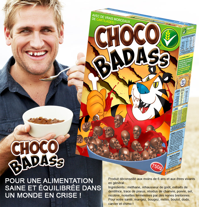 ChocoBadass advertising