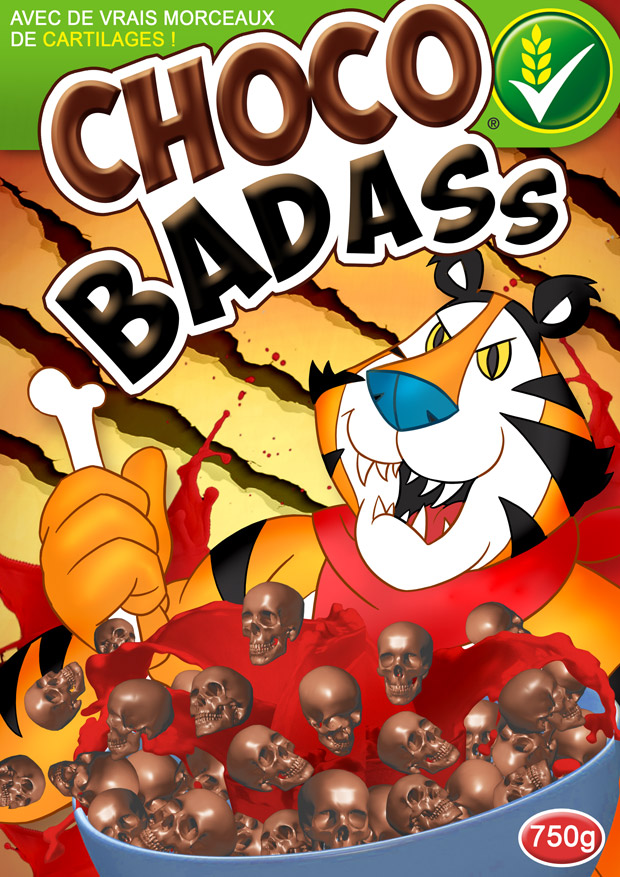 ChocoBadass breakfast cereal