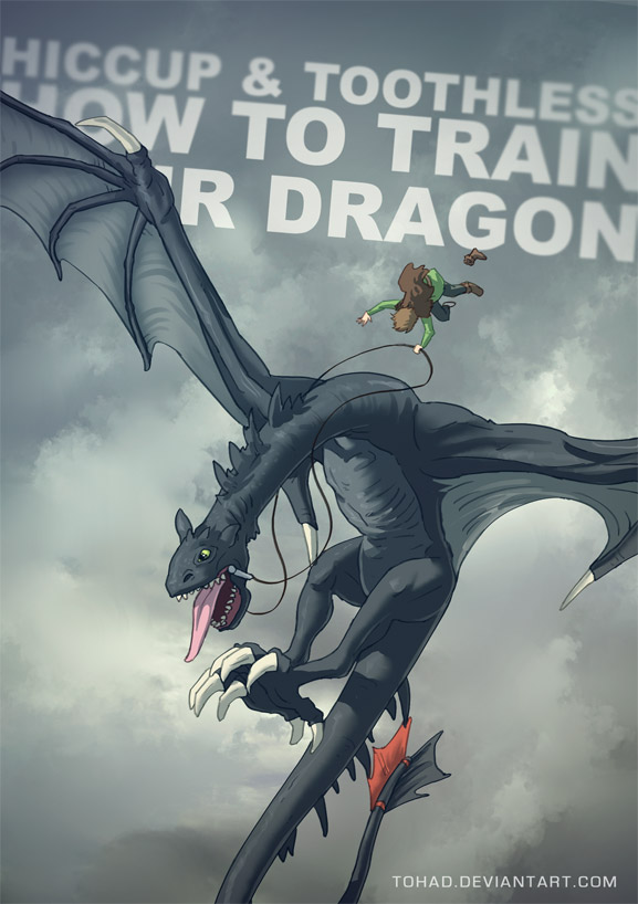 How to train your dragon BADASS by Tohad