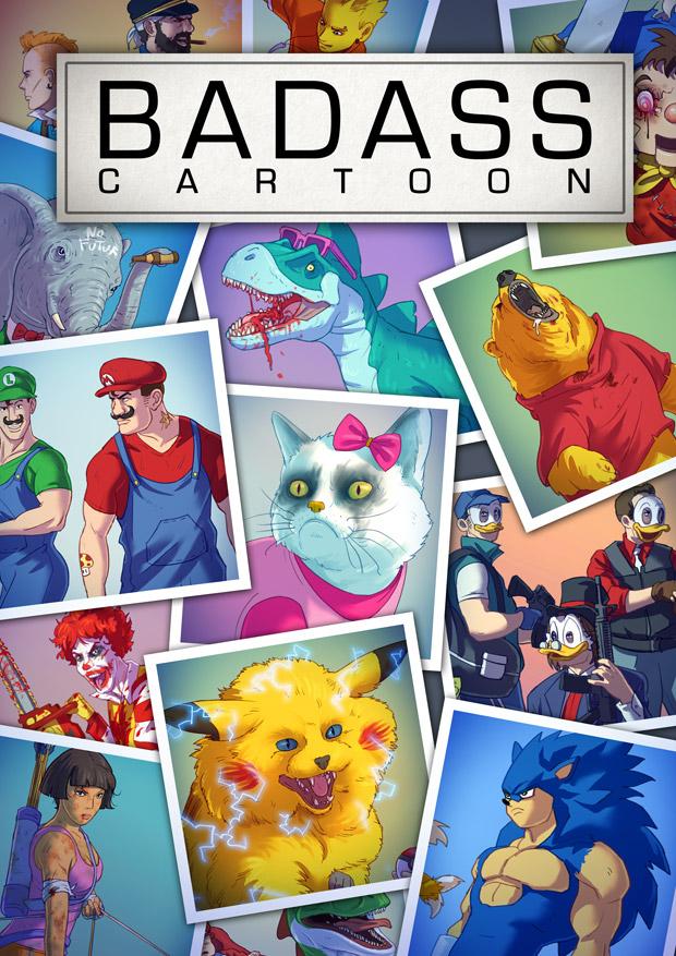Badass Cartoons THE BOOK by Tohad on DeviantArt Badass Cartoons THE BOOK by Tohad on DeviantArt