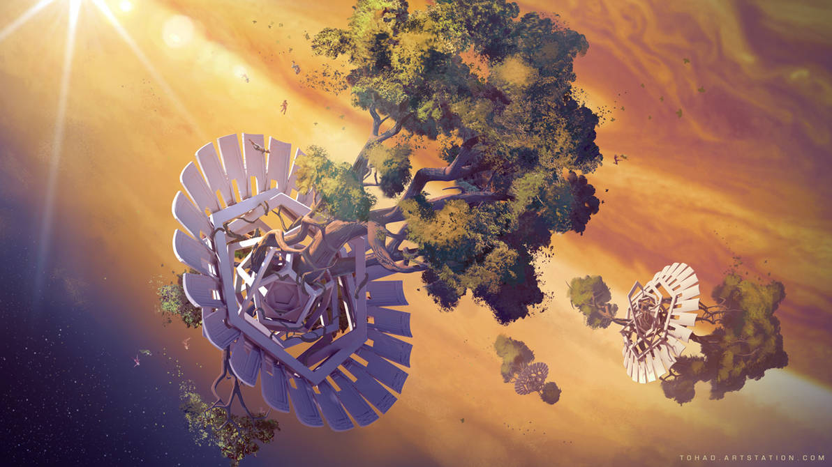Giant hydroponic on Jupiter by Tohad