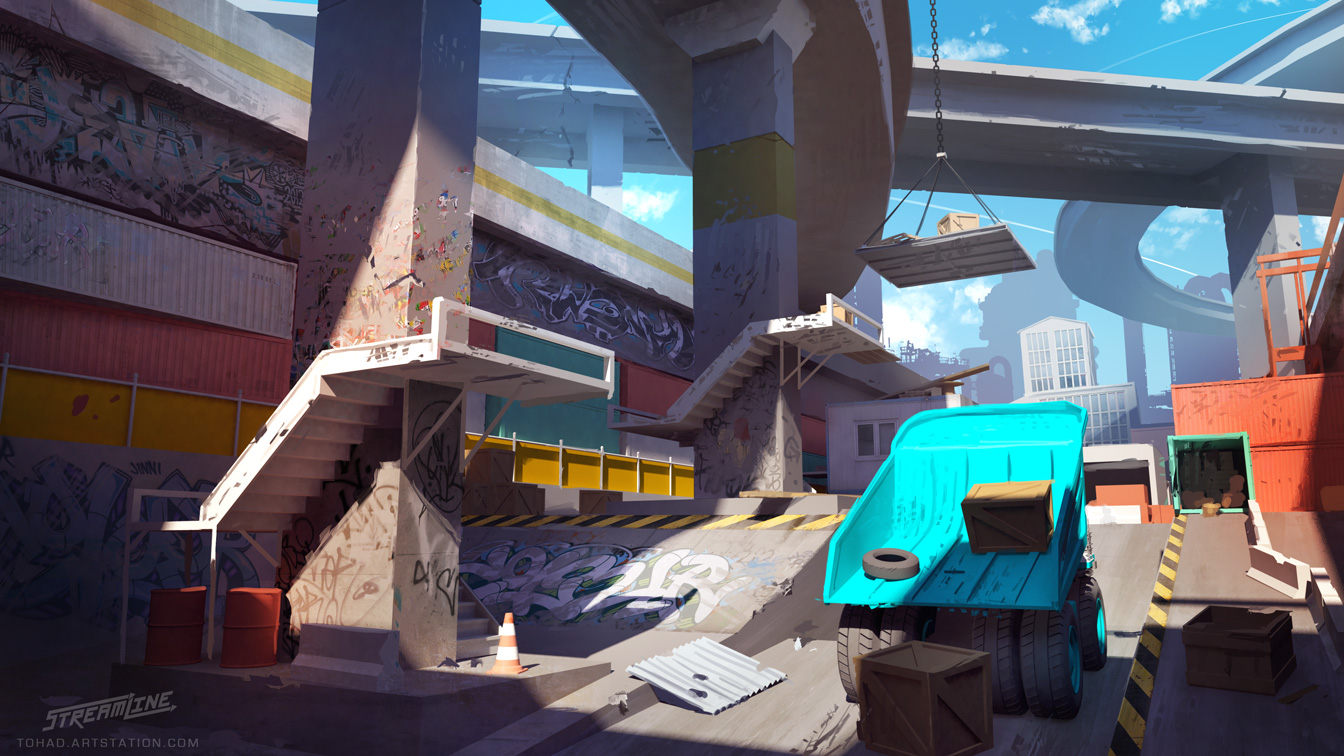 Streamline concept-art : Overpass