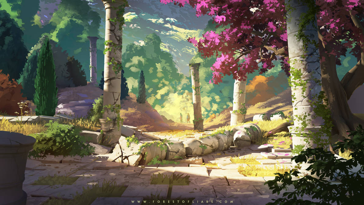 Forest of Liars : remains of the past by Tohad