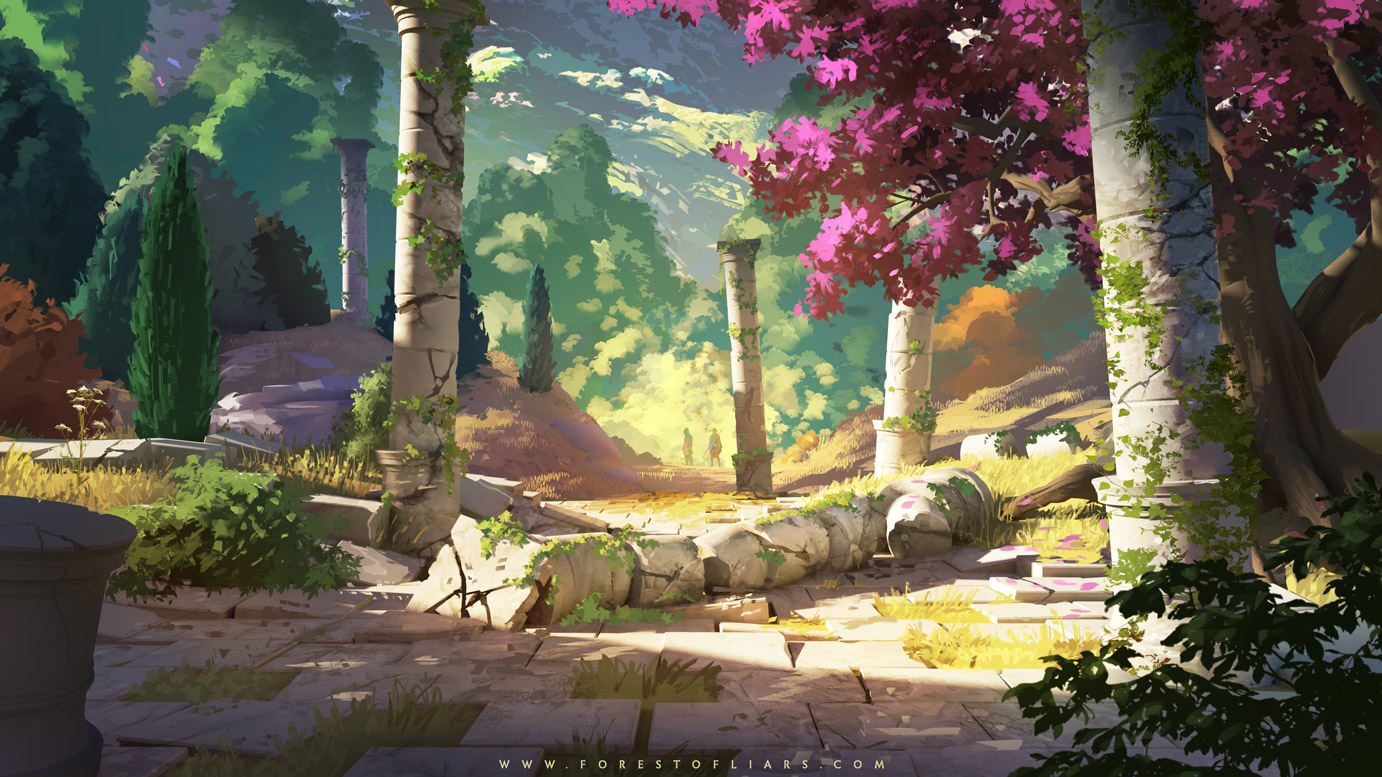 Forest of Liars : remains of the past by Tohad