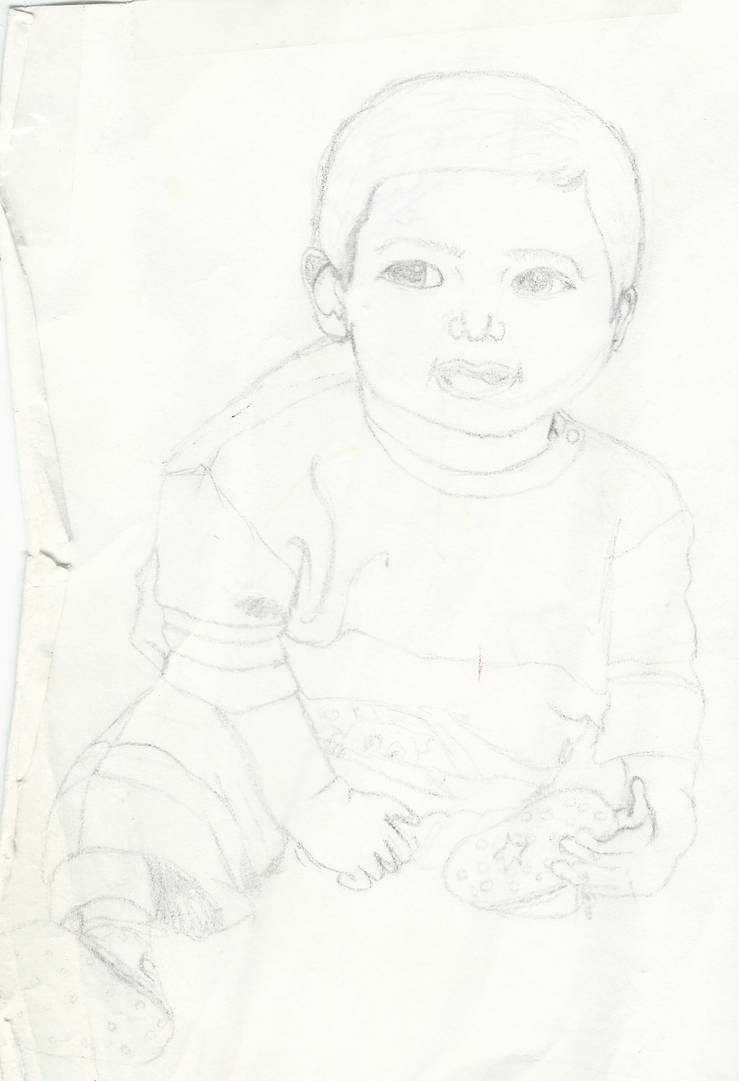 realistic baby drawing by LittlePrincessMay on DeviantArt Realistic baby drawing by LittlePrincessMay on DeviantArt