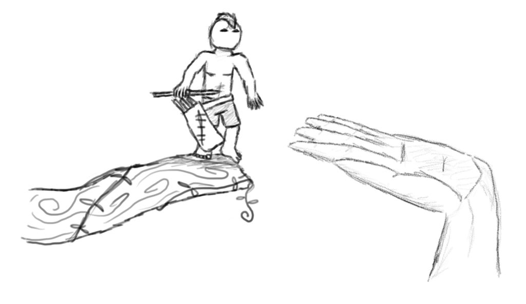 Giant hand by RuggedKing on DeviantArt