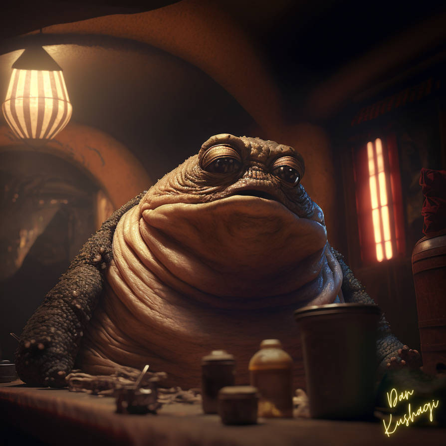 Jabba the Hutt by dankushagi on DeviantArt