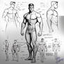 Design superheroe body