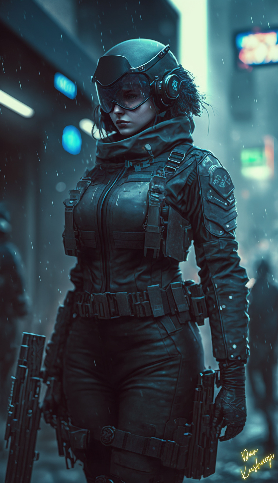 Swat girl by dankushagi on DeviantArt