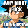 Why didn't Goku went with Bulma Instead