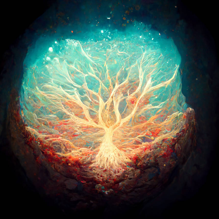 Cosmic tree of life v.2 by IVainI on DeviantArt