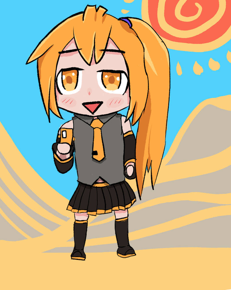 Neru Chibi by doop4wow on DeviantArt
