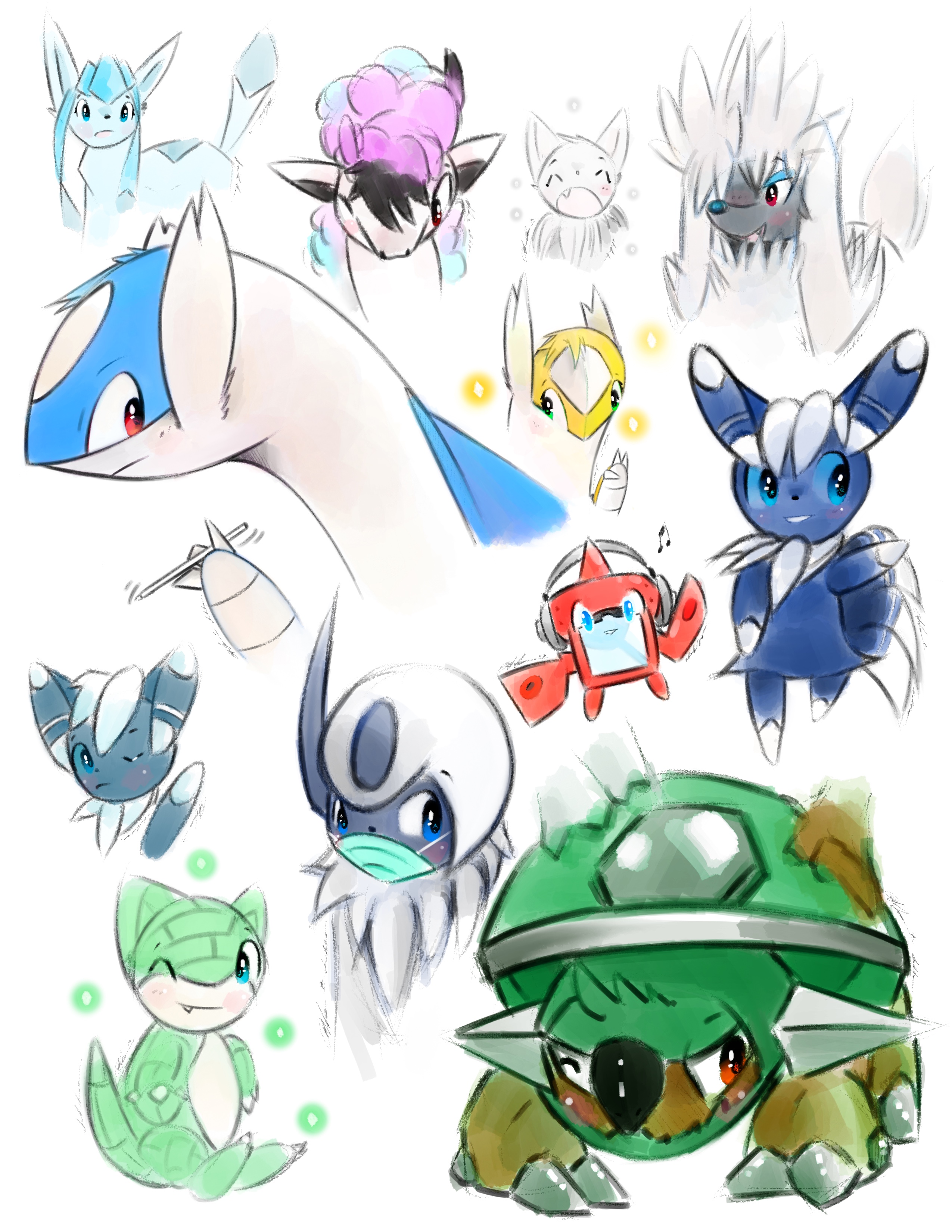 Pin by Andy Sue on Art inspiration  Pokémon species, Pokemon pokedex,  Pokemon