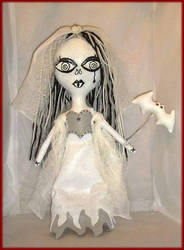 Ghostly Vampire Rag Doll