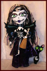 Wiccan Priestess Fairy Doll
