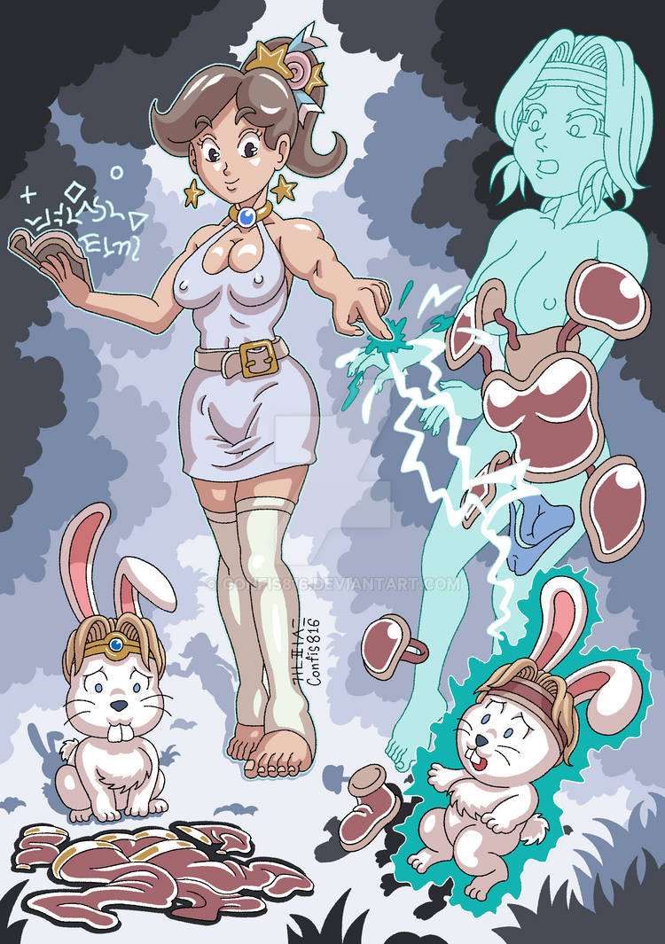 What's Human Rabbit Polymorph - Human To Rabbit by confis816 on DeviantArt