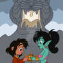 Genie, Dhandi p1 (Fan-Art)