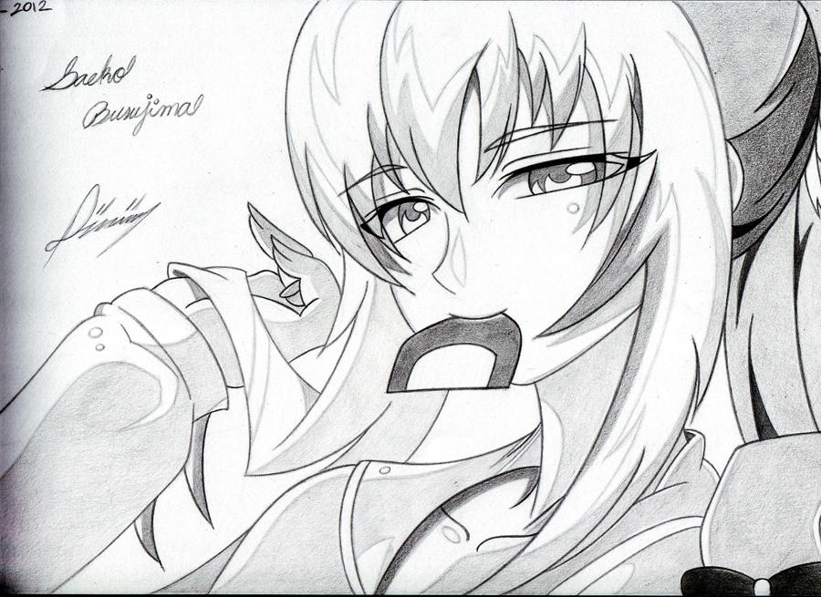 Highschool of the Dead - Saeko Busujima