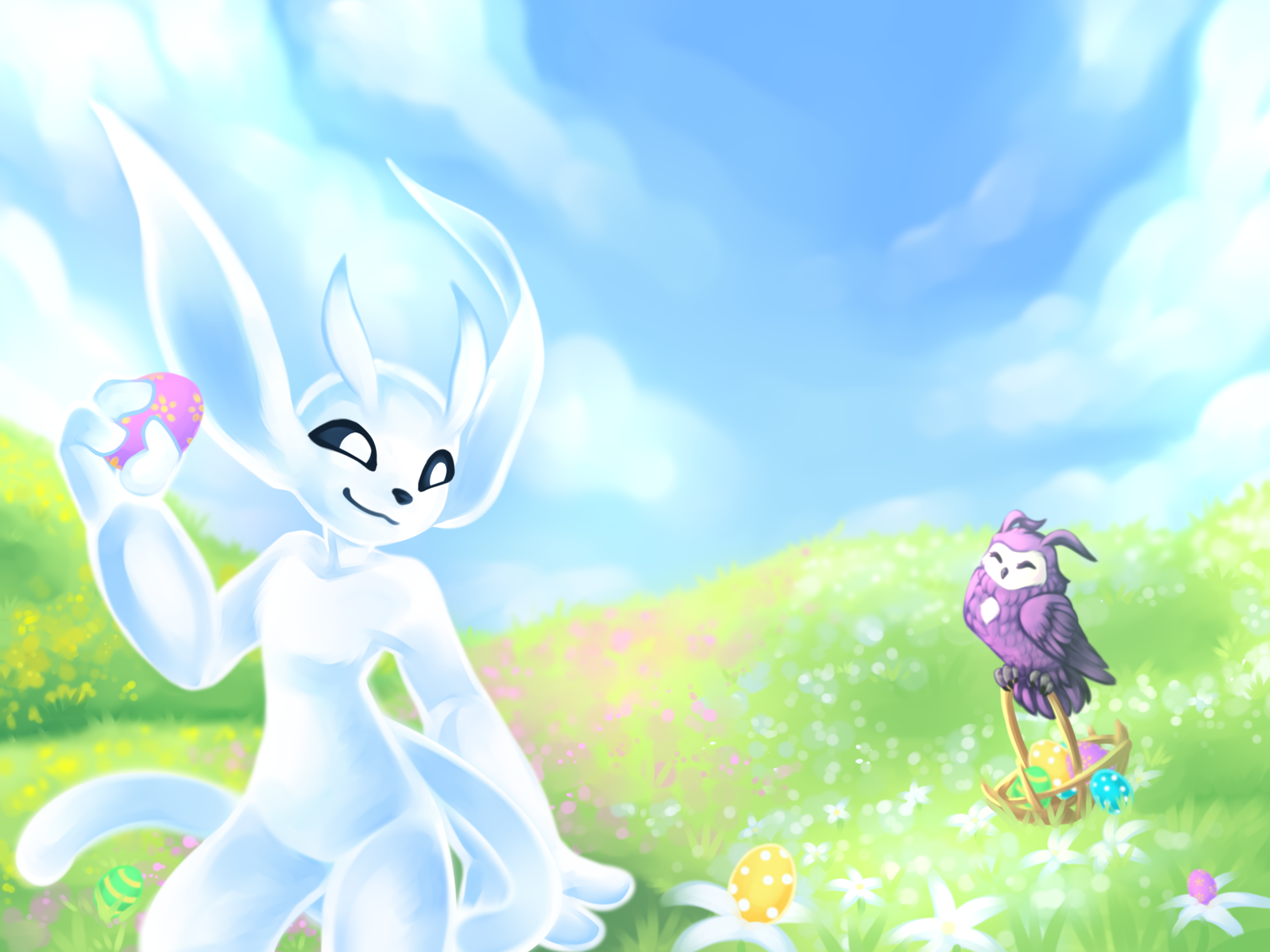 Happy Easter 2021 by KurroKiri on DeviantArt