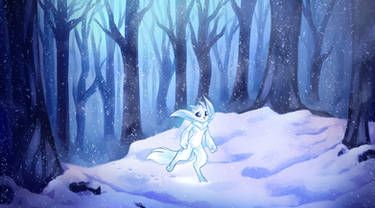 Lost in Winter : Commission :