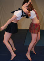 Schoolgirl Neckbreaker # 2 by sleeperkid