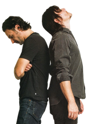 Andrew Lincoln and Norman Reedus PNG