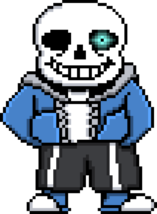 Sans Colored by RubixCraft on DeviantArt