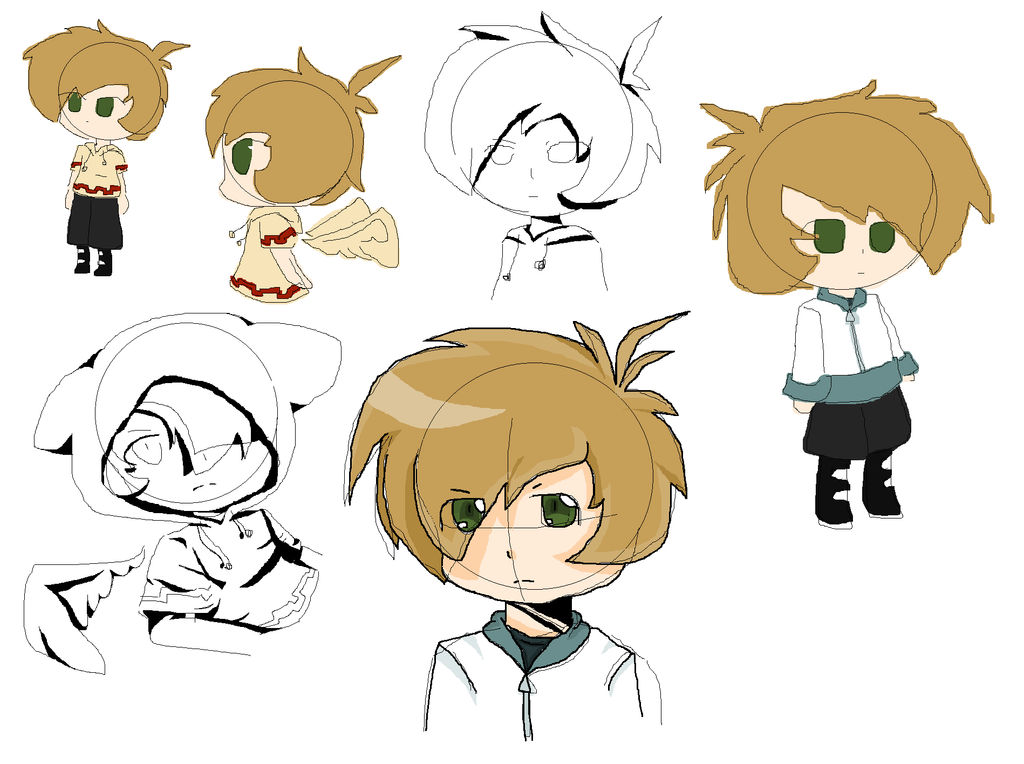 Random Simple Oc Random OC sketches by SockOwl on DeviantArt