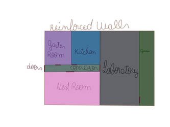 Gaster's house map