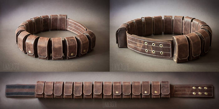 Mandalorians leather belt (Star Wars)