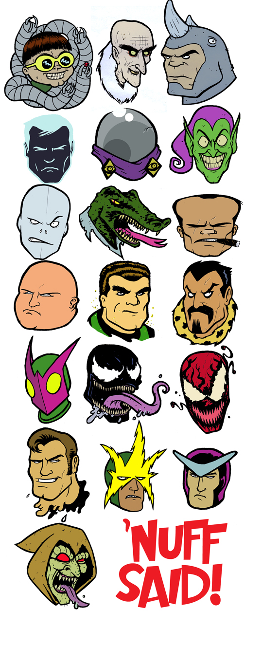 Spidey foes