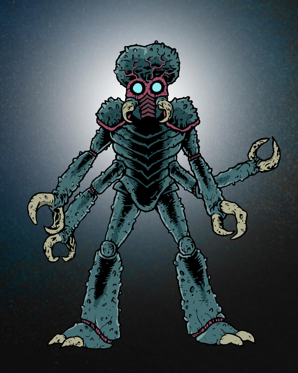 Mutant of Metaluna from This Island Earth by Eyemelt on DeviantArt