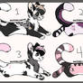 [1/4 OPEN]~Pastel Goth Inspired Kitties~